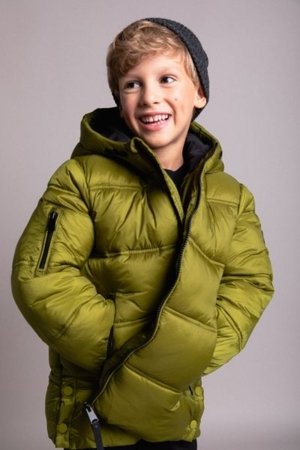 COCCODRILLO striukė OUTERWEAR BOY KIDS, žalia, cm