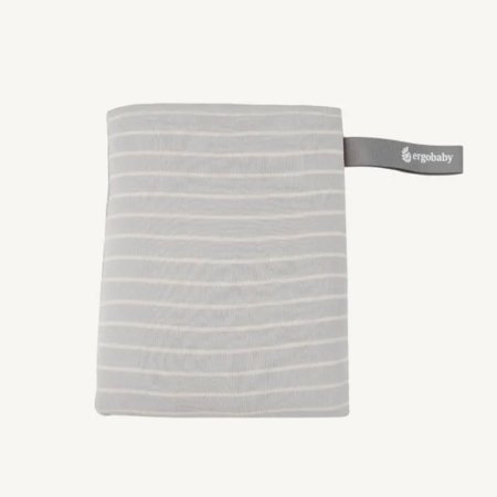ERGOBABY nešioklė AURA WRAP, Grey stripes, WLASKGRYSTP 