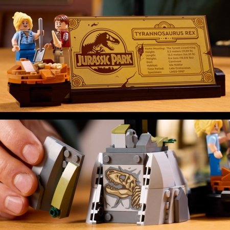 76968 LEGO® Jurassic World™ Dinozaurų fosilijos: tiranozauras 