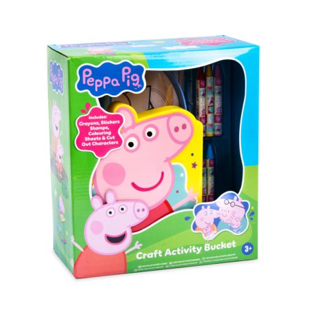 PEPPA PIG rankdarbių kibirėlio rinkinys, 85-0077 