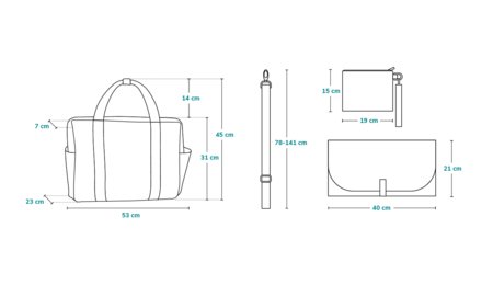 LIONELO mamos krepšys IDA, Golden moments, LO-IDA 