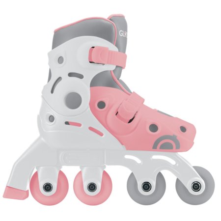 GLOBBER riedučiai Learning Skates 2 in 1, dydis 30-33, pasteliniai rožiniai, 783-210 
