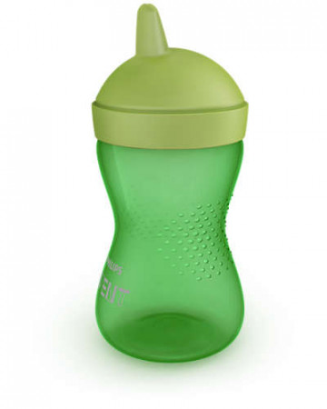 PHILIPS AVENT puodelis su kietu, atspariu kramtymui snapeliu MY GRIPPY, 18 mėn+,  300 ml, SCF804/03 1/243
