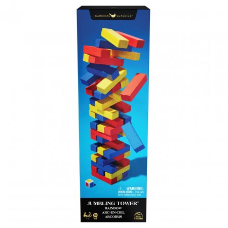 SPINMASTER GAMES stalo žaidimas Jumbling Tower, 6065320 6065320