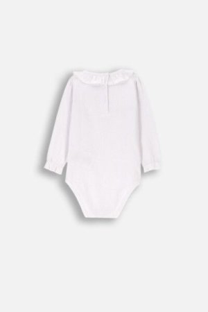 COCCODRILLO smėlinukas CUTE GIRL NEWBORN, baltas, ZC4112101CGN-001-086, 86 cm 