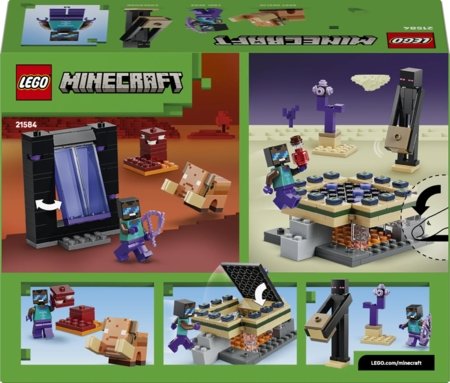 21584 LEGO® Minecraft® Kelionė į Neterį ir Enderį 