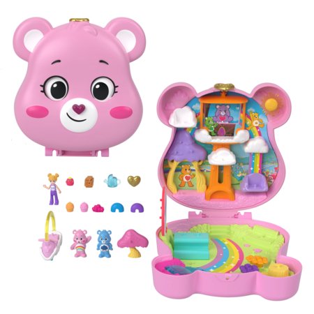 POLLY POCKET meškučio žaidimų rinkinys Care Bears, JCC14 