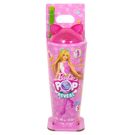 BARBIE Pop Reveal Animal Partyiurprizų rinkinys katytė, JCN88 