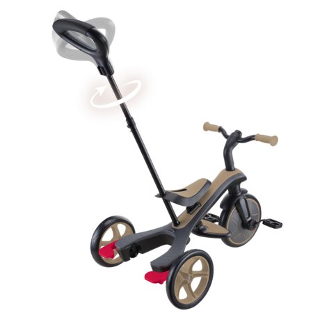 GLOBBER triratukas Explorer Trike 4 In 1, smėlio spalvos, 632-231-4 