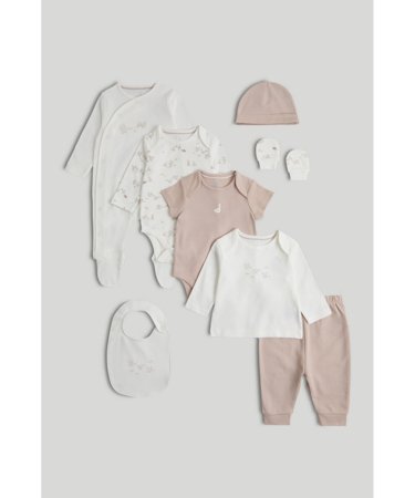 MOTHERCARE komplektas kūdikiui 8 vnt., AX45501, 68 cm 