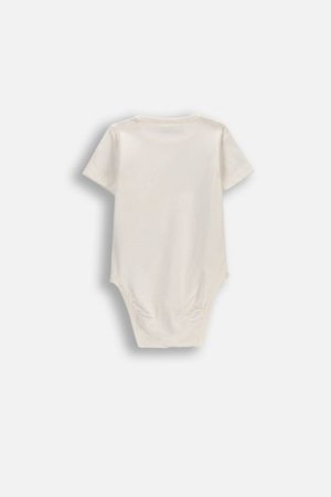 COCCODRILLO smėlinukas trumpomis rankovėmis, kreminis, dydis 