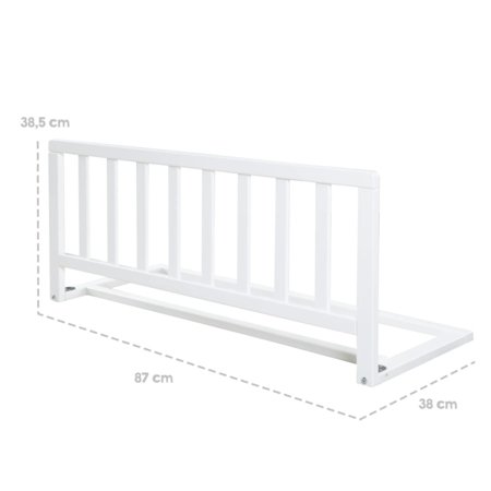 ROBA apsauginė lovos tvorelė, 90 cm., White, 1570WE 