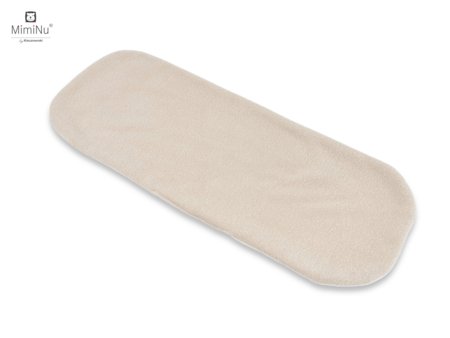 MIMINU rūbų apsauga nuo atpylimo-pašluostukas PLAMCIO, 45x23 cm., Beige/Cream 