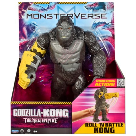 GODZILLA figūrėlė Giant Kong Roll & Battle Punch, 35922 