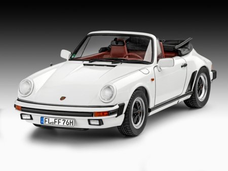 REVELL Porsche 911 G-Model Cabrio 50th anniversery automodelis, 05646 