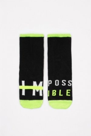 COCCODRILLO kojinės SOCKS BOY, juodos, ZC1382215SOB-021 ZC1382215SOB-021-026