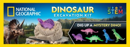 NATIONAL GEOGRAPHIC rinkinys Dinosaur Excavation, CRNGDINOPDQINT 