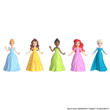 DISNEY PRINCESS & FROZEN mini lėlytė asort., HXH19 