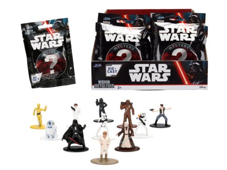 JADA Star Wars kolekcinė figūrėlė siurprizas, 4 cm, asort., 9337018314R00 