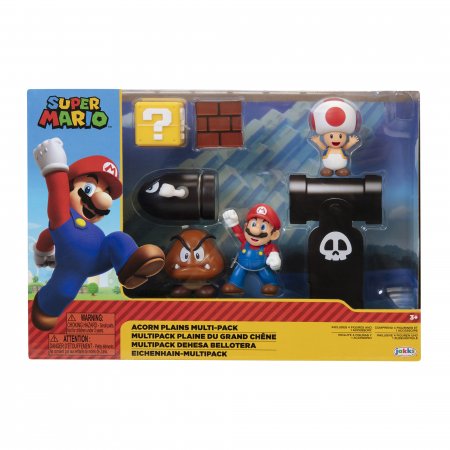 NINTENDO 5" Super Mario žaidimų rinkinys Diorama, asort., 410044 410044