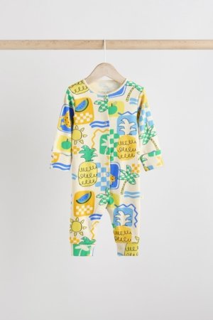 NEXT šliaužtinukas trumpomis rankovėmis, 3 vnt., AA5966, 86-92 