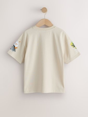 NEXT MINECRAFT marškinėliai trumpomis rankovėmis, H35600, 116 cm 