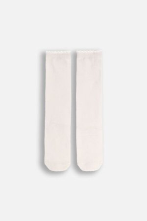COCCODRILLO kojinės SOCKS GIRL, kreminės, ZC5379202SOG-003-023, 23 cm 