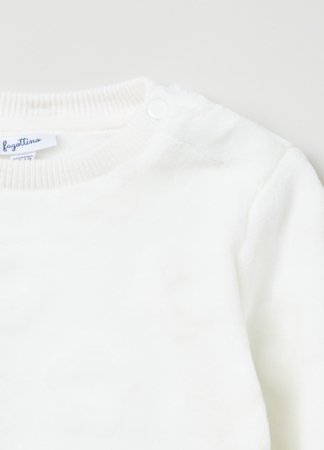 OVS GIRL9-36M SWEATSHIRT 2H 30-36 WHITE 001897381 