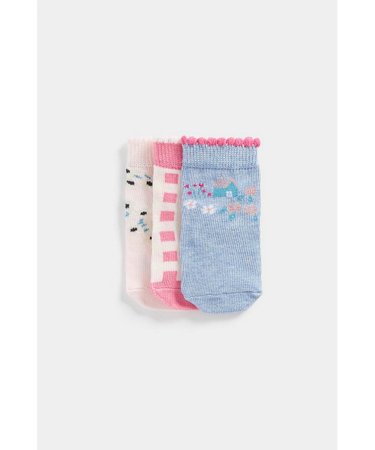 MOTHERCARE kojinės, 3 vnt., CA986 597905