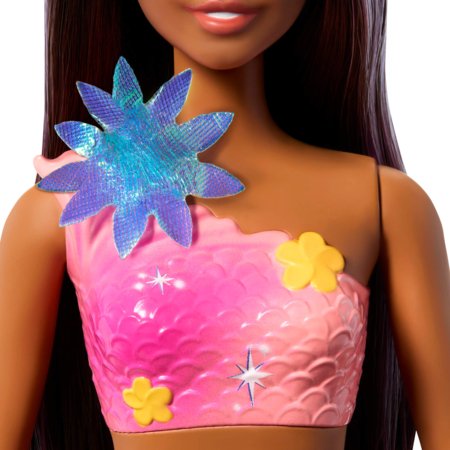 BARBIE Dreamtopia Blooming Magic tamsiaplaukė undinėlė, JDM73 