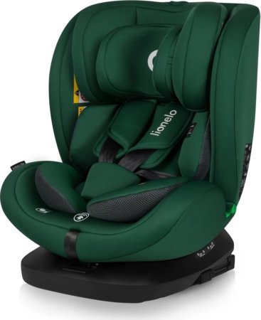 LIONELO automobilinė kėdutė BASTIAAN, 40-150 cm., Green forest 