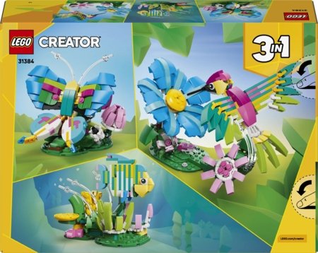 31384 LEGO® Creator Laukiniai gyvūnai: spalvingas kolibris 