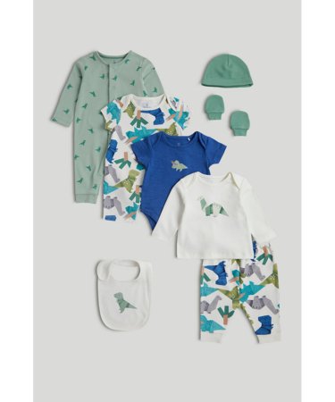 MOTHERCARE komplektas kūdikiui 8 vnt., AX67401, 68 cm 