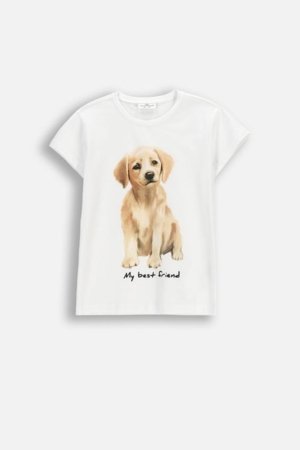 COCCODRILLO marškinėliai trumpomis rankovėmis, balti, cm 