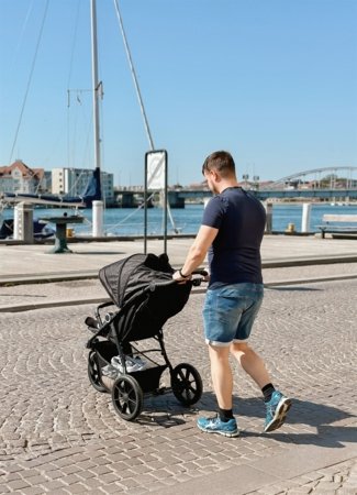 BABYTROLD sportinis vežimėlis FREESTYLE, Black, 13-13S 