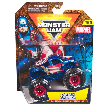 MONSTER JAM 1:64 visuregis Marvel, asort., 6069960 