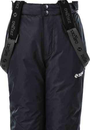 ZIG ZAG žieminės slidinėjimo kelnės PROVO, Z163076-1001, 128-134 cm 