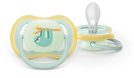 PHILIPS AVENT čiulptukai ULTRA AIR NIGHT, 0-6 mėn., 2 vnt., SCF376/24 