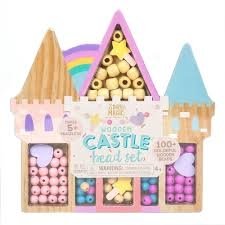 STORY MAGIC  kūrybinis rinkinys Wooden Castle Beads , 205526 
