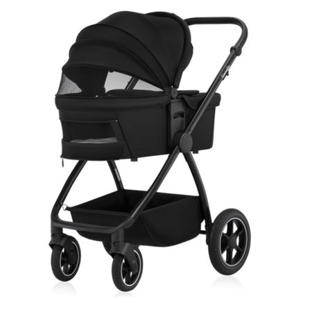 LIONELO universalus vežimėlis MERIL 3in1, Black onyx 