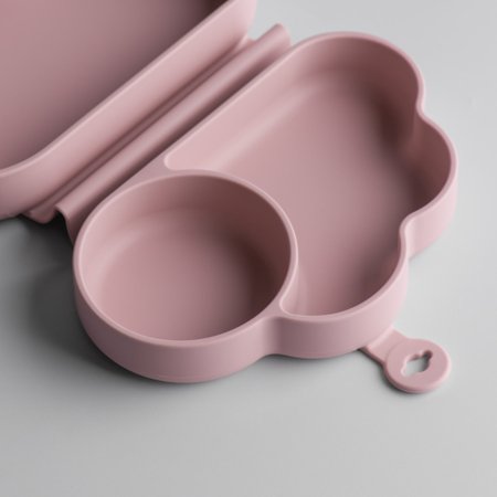 TOMMEE TIPPEE silikoninė neslystanti sulankstoma lėkštė su skyreliais, 448743 