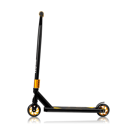 LIONELO paspirtukas WHIZZ, Black carbon yellow, LO-WHIZZ 