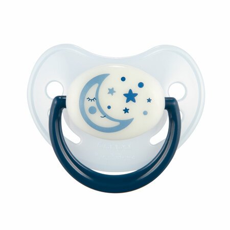 CANPOL BABIES silikoninis ortodontinis čiulptukas NIGHT DREAMS, 0-6 mėn., 22/500_new 22/500