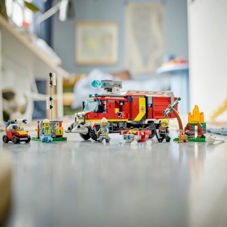 60374 LEGO® City Ugniagesių vadavietės sunkvežimis 60374