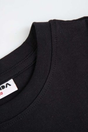 MOKIDA marškinėliai MOKIDA COLLECTION BOY, juodi, ZM5143208MCB-021-140, 140 cm 