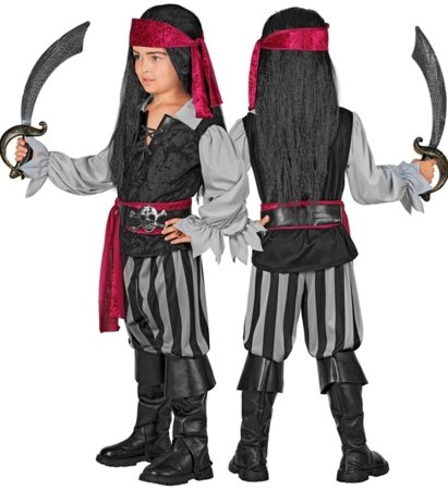 WIDMANN kostiumas Pirate, dydis (116 cm / 4-5 metai), 25455 