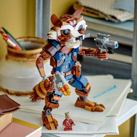 76282 LEGO® Super Heroes Marvel Rocket Ir Mažylis Groot 