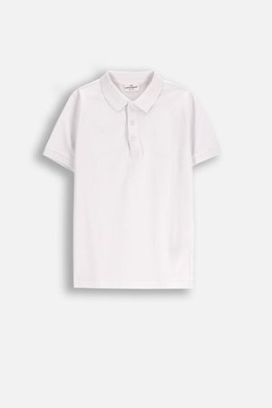COCCODRILLO marškinėliai ELEGANT JUNIOR BOY, balti, cm 