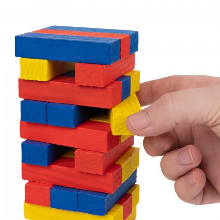 SPINMASTER GAMES stalo žaidimas Jumbling Tower, 6065320 6065320