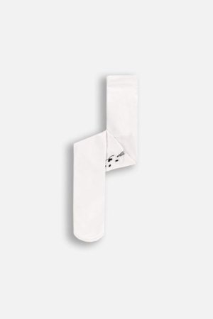 COCCODRILLO pėdkelnės TIGHT MICROFIBRE COLORFUL, baltos, WC5380314TMC-001-128, 128 cm 